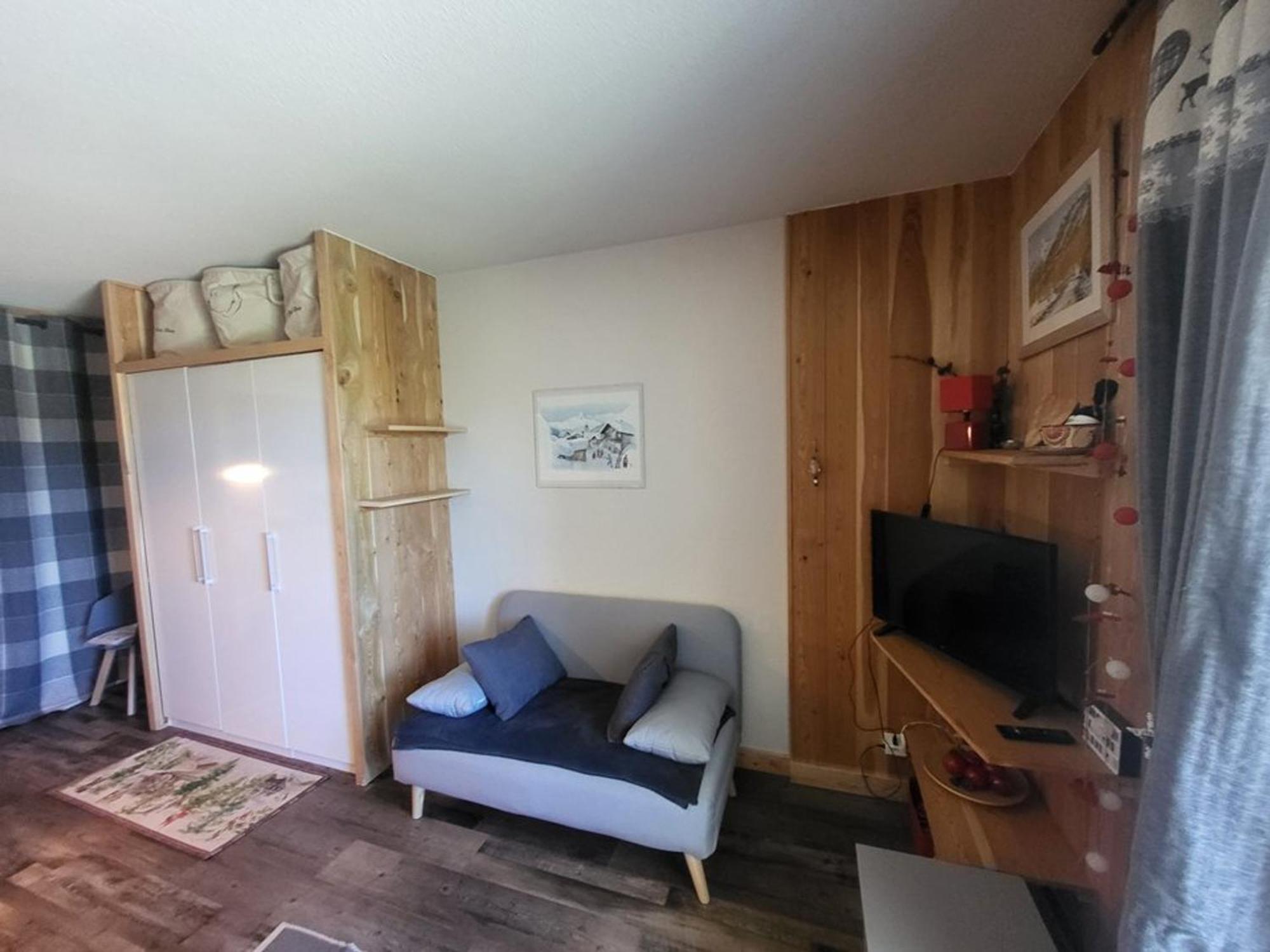 Charmant Studio 4 Pers, Pied Des Pistes, Balcon Ouest - Montgenevre - Fr-1-266-61 מראה חיצוני תמונה