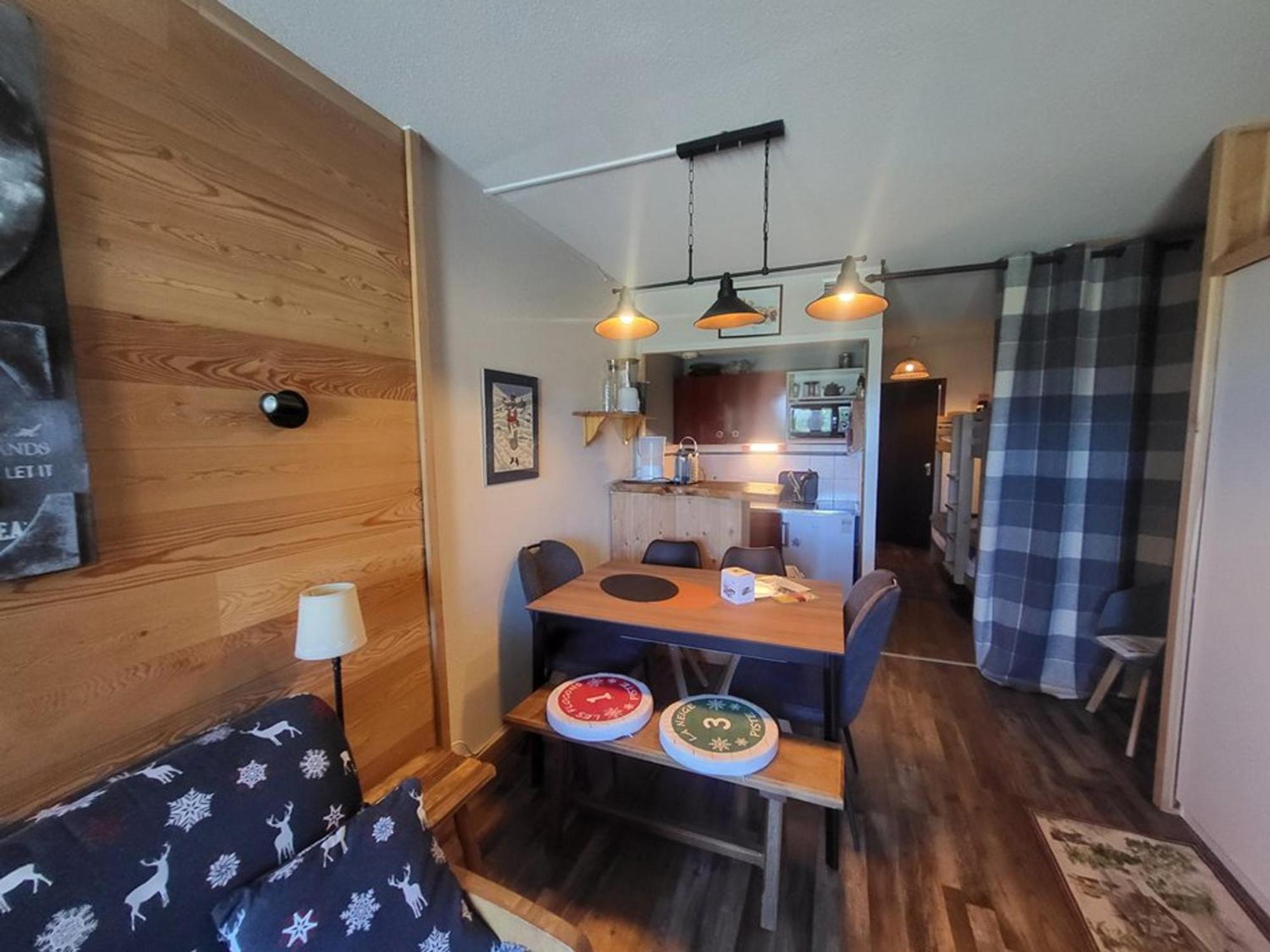 Charmant Studio 4 Pers, Pied Des Pistes, Balcon Ouest - Montgenevre - Fr-1-266-61 מראה חיצוני תמונה